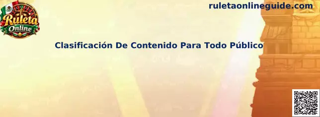 Guía de clasificación de contenido para todo público en aplicaciones de juegos y simuladores de ruleta