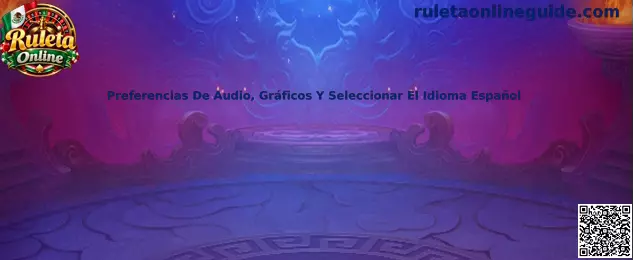 Preferencias de audio gráficos e idioma español