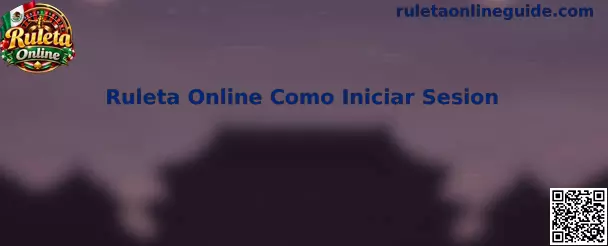 Guía visual para iniciar sesión en Ruleta Online