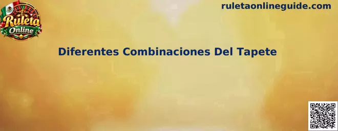 Diferentes combinaciones del tapete en la ruleta online con fichas de demostración