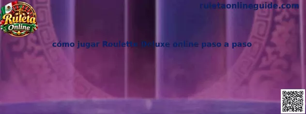 Guía visual para comprender la mesa y las opciones de apuesta de Roulette Deluxe online