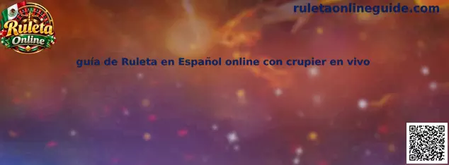 Guía visual de una mesa de ruleta online en español con crupier en vivo, tablero de apuestas e interfaz digital