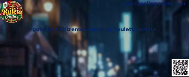 Imagen ilustrativa de XXXtreme Lightning Roulette online, una variante de ruleta en vivo con multiplicadores especiales