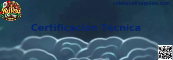 Ilustración de certificación técnica y verificación de seguridad para plataformas de ruleta online