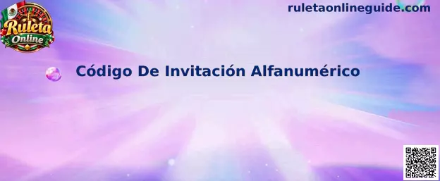 Referencia visual para identificar y revisar un código de invitación alfanumérico durante el registro en línea