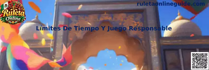 Controles de límites de tiempo y juego responsable aplicados a una sesión de Ruleta Online