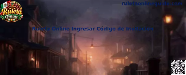 Guía visual para ingresar código de invitación de Ruleta Online