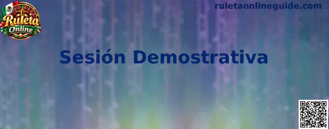 Ilustración de una Sesión Demostrativa de Ruleta Online con interfaz de juego virtual
