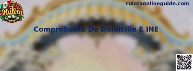 Guía visual de validación para Comprobante De Domicilio E INE en plataformas oficiales